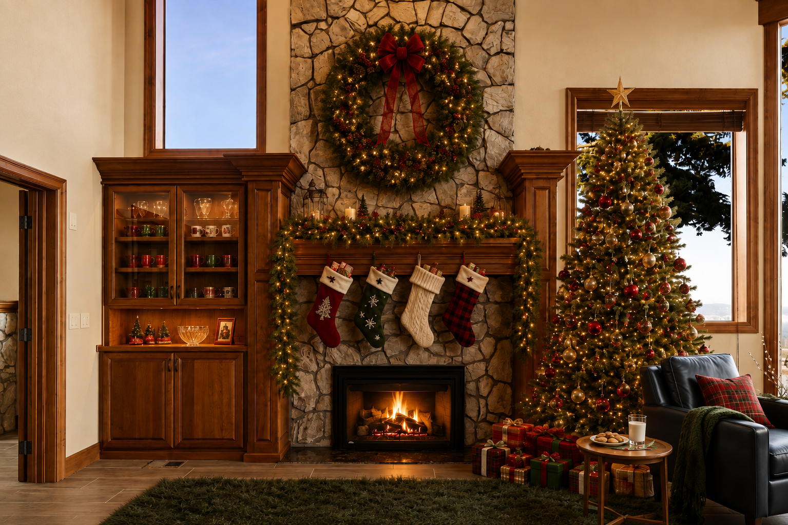 Christmas Fireplace